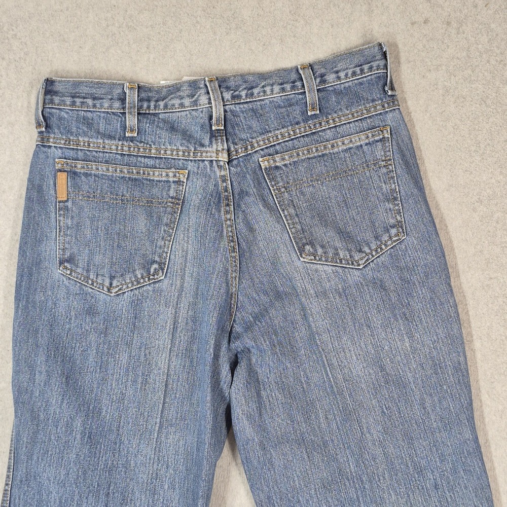 Cinch Men Jeans 33X34 Blue Denim Green Label Relaxed Tapered 32" Inseam - Picture 10 of 12